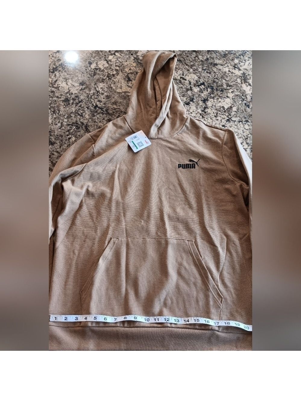 Tags Still On Large Puma Pullover Tan Beige Color